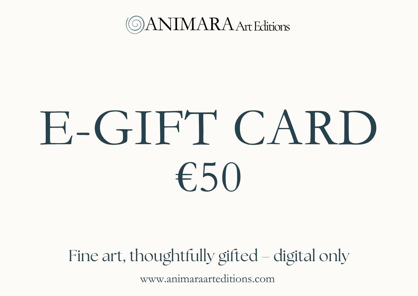 Digital Gift Card