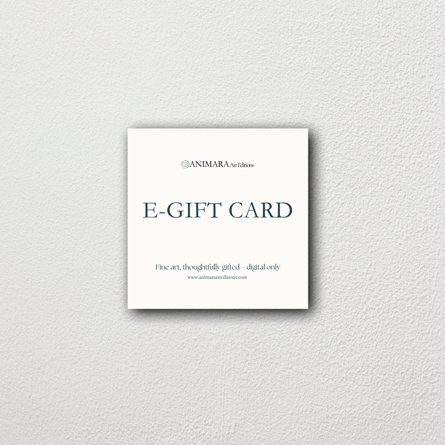 Digital Gift Card
